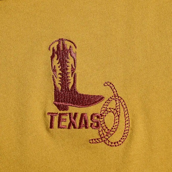 Madewell x Made Some Souvenirs Embroidered Perfect Vintage Tee S Texas C… - Picture 2 of 2